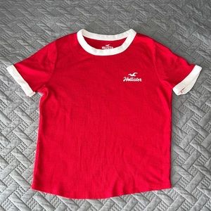 Hollister waffle cute top